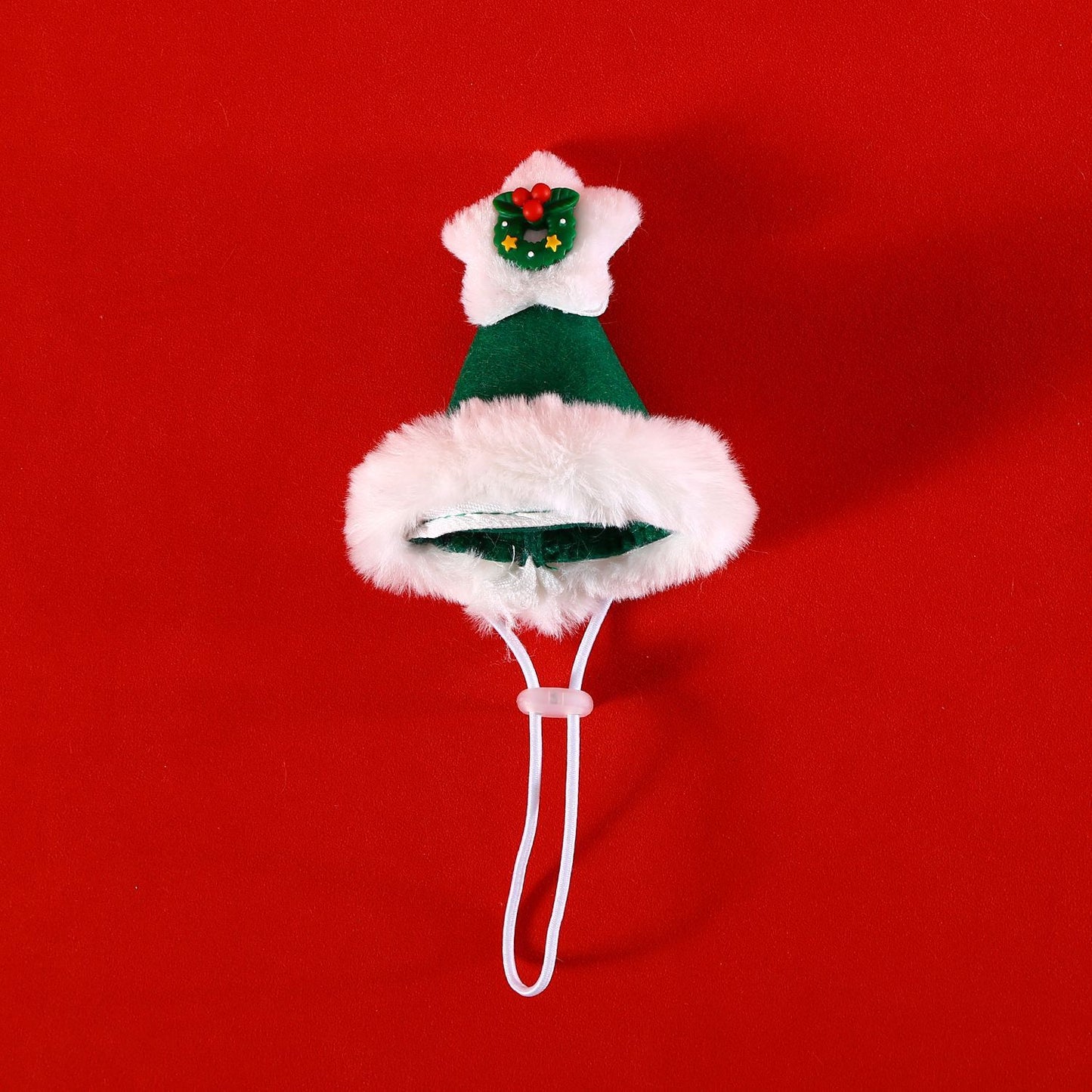 Plush Hat Set for Cats and Dogs - Holiday Pet Clothing