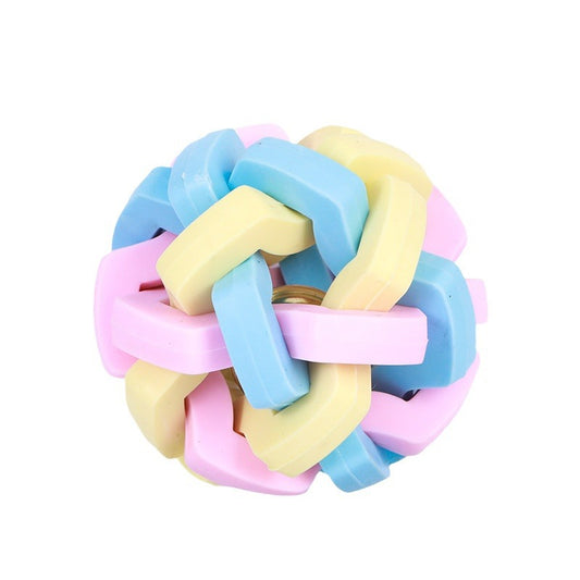 Interactive pet toys for dogs and cats – glowing bouncy balls