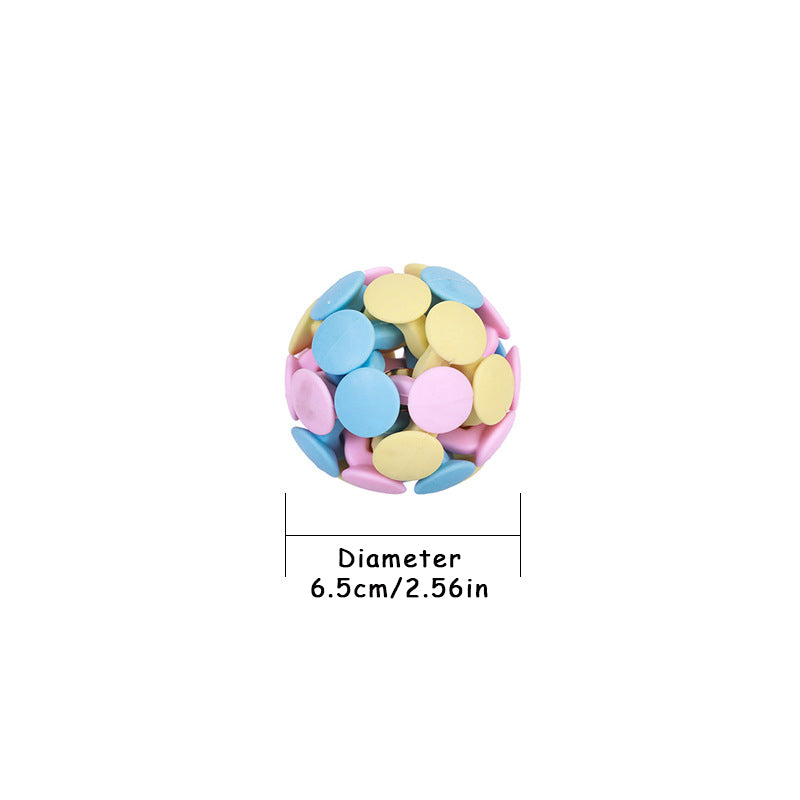 Interactive pet toys for dogs and cats – glowing bouncy balls