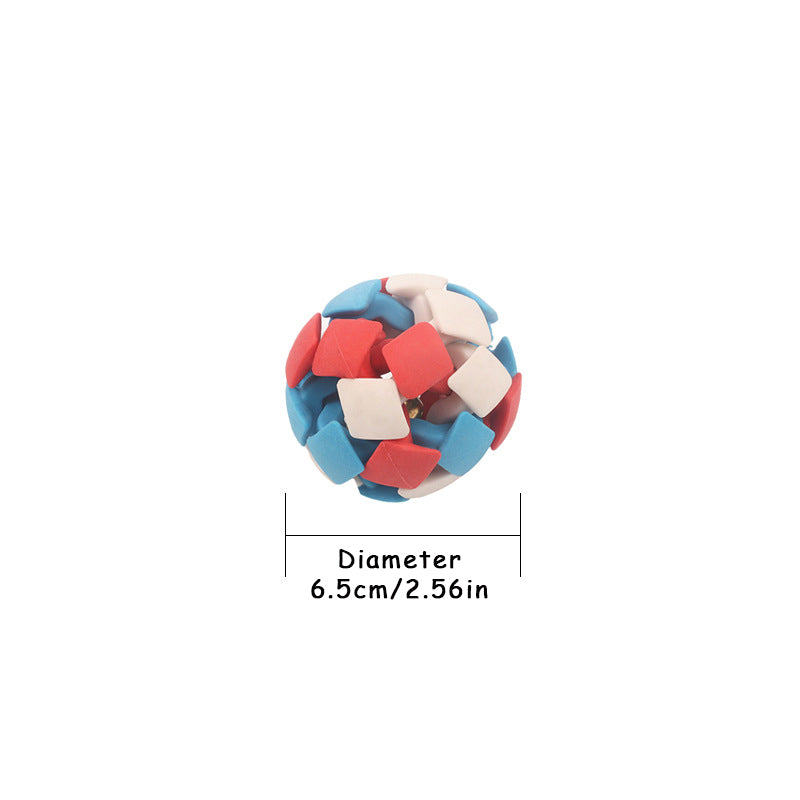 Interactive pet toys for dogs and cats – glowing bouncy balls