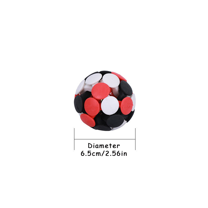 Interactive pet toys for dogs and cats – glowing bouncy balls