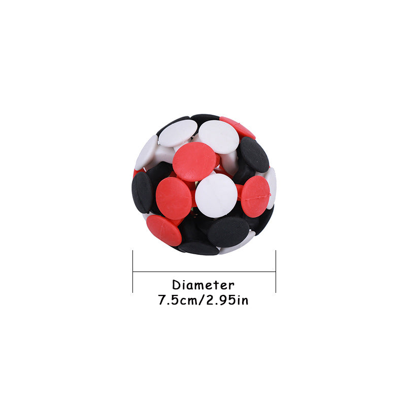 Interactive pet toys for dogs and cats – glowing bouncy balls