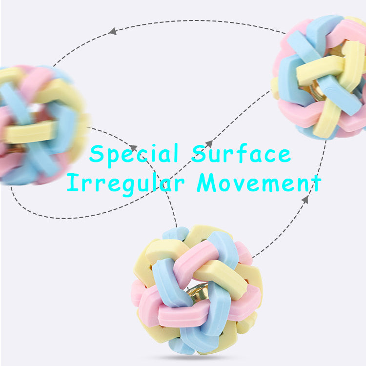 Interactive pet toys for dogs and cats – glowing bouncy balls