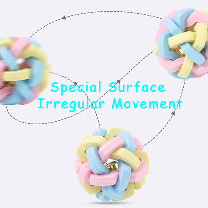 Interactive pet toys for dogs and cats – glowing bouncy balls