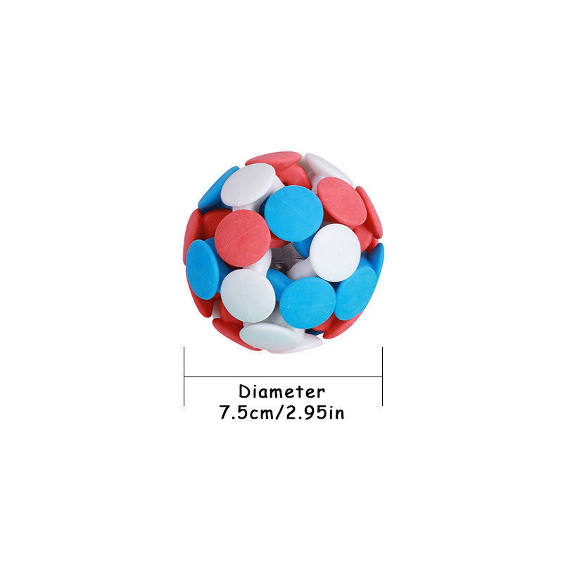 Interactive pet toys for dogs and cats – glowing bouncy balls