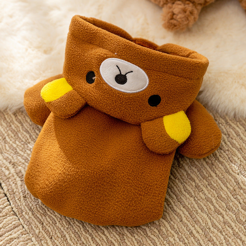 Cute Bear Pet Hoody for Dogs and Cats