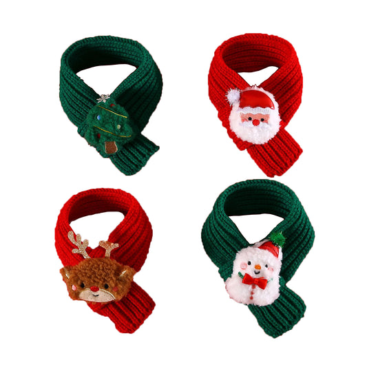 Plush Hat Set for Cats and Dogs - Holiday Pet Clothing