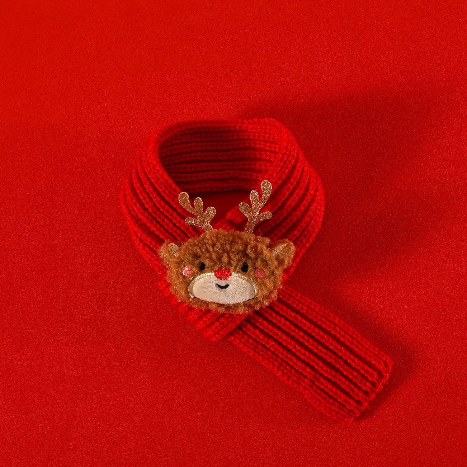 Plush Hat Set for Cats and Dogs - Holiday Pet Clothing