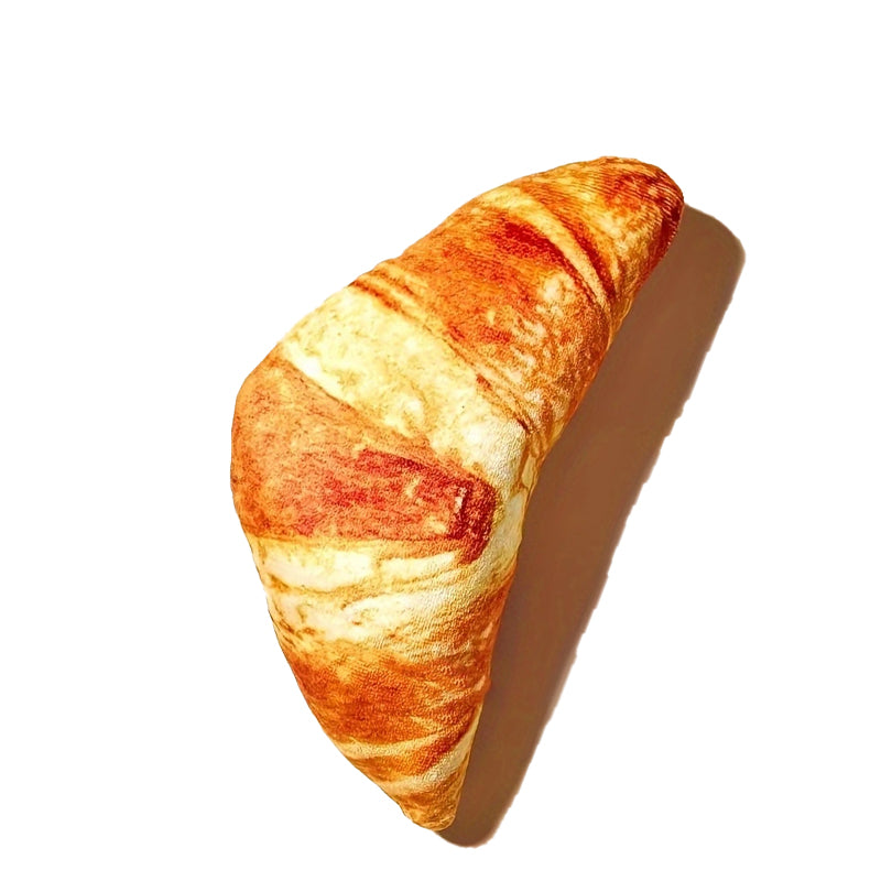 Realistic Croissant Dog Toy safe and durable pet toys